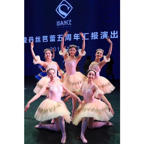 7 Layers Bell Shape Professional Ballet Dance Tutu Dress for Girls and Women Stage Performance Ballerina Tutu Costumes BLL073