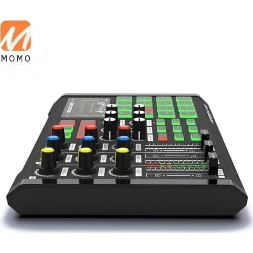 V10 Sound Card Recording External Computer Interface Singing Multifunctional Mixer Live Sound Card