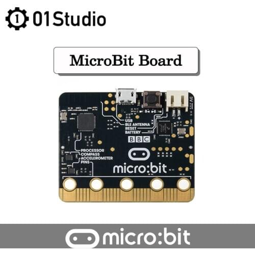01Studio MicroBit Development Micro:bit Board BBC Expanding Board Used for Teaching DIY Beginners