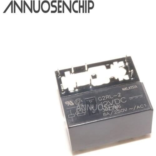 5PCS/LOT RELAY G2RL-2 12VDC G2RL-2 24VDC G2RL-2 48VDC G2RL-2 12V 24V 48V 8A Brand new and original relay