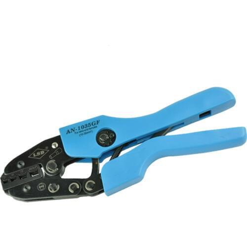 AN-1035GF High Quality Hand Crimping Tool for wire-end ferrules 10-35mm2 8-2AWG Ratchet Crimper pliers