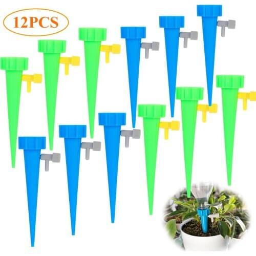 Automatic Drip Irrigation Spikes Tool Flower Plant Garden Supplies Useful Self-Watering Device Water Adjustable Watering Kits