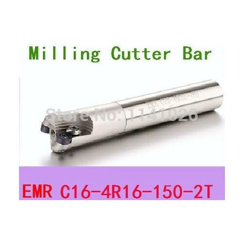 Free Shopping EMR C16-4R16-150 -2T D=16mm L=150mm Indexable Shoulder End Mill Arbor Cutting Tools, Milling Cutter Holder