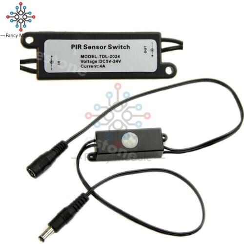 DC5-24V MINI Automatic PIR Infrared Motion Sensor Detection Switch LED Strip
