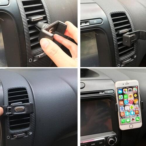 Car vent 360 degree rotating mobile phone bracket for Audi Q3 Q5 SQ5 Q7 A1 A3 S3 A4 S4 RS4 RS5 A5 A6 S6 C6 C7 S5 A7 S7 A8
