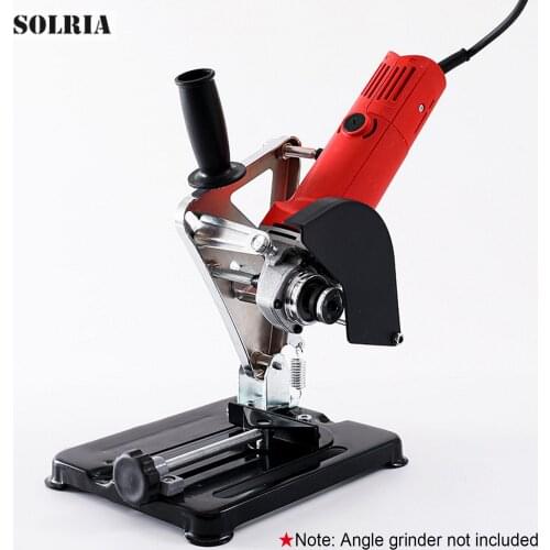 Angle Grinder Stand Angle Grinder Bracket Holder Support for 100-125 Angle Grinder DIY Cutting Stand Power Tools Accessories