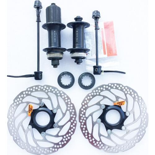 Shimano RM35 Disc Brake Hub RT30 160mm Rotor 8 9 10 Speed MTB bike Centerlock 32/36 Holes Quick Release Cassette Hubs for MT200