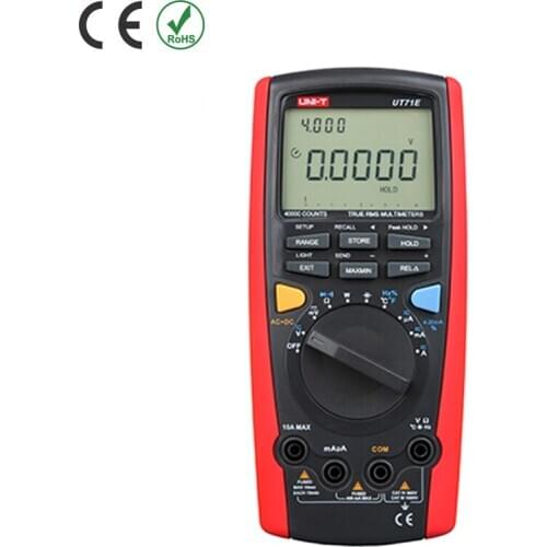 UNI-T UT71E UT-71E Auto Range TRUE RMS Meter DMM Volt Meter Intelligent Digital Multimeter