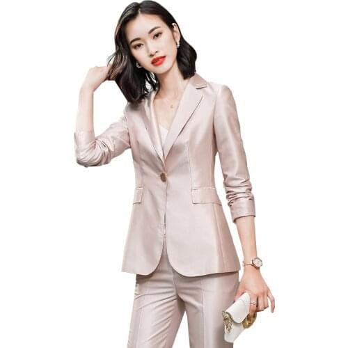 FAKUNTN Women's Trouser Suits