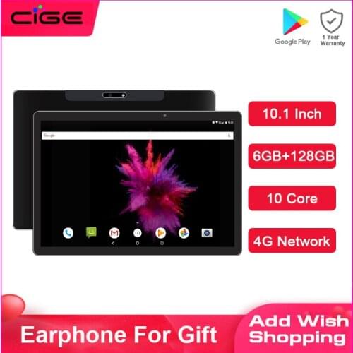 Global 10.1 Inch Tablet PC 10 Core Android 8.0 MTK6797 RAM 6GB ROM 128GB 1920X1200 IPS 4G Phone Call Dual Card Wifi Tablets 10"
