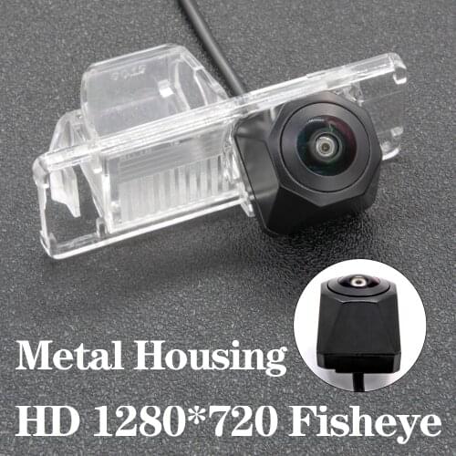 HD 1280*720 Fisheye Metal Housing Car Reversing Rear View Camera For Nissan Almera/Latio/Sunny/Versa Sedan Rogue Sport NV200 VAN