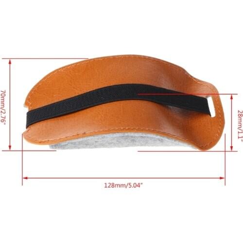 PU Leather Felt Mouse Pouch Case Dust Cover Mice Storage Bag for Magic Mouse 2 Y3NC