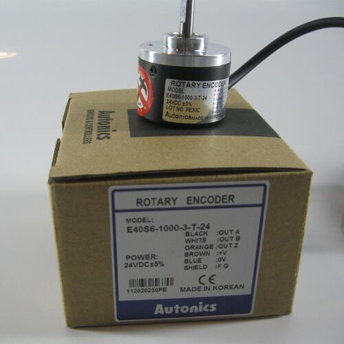 Encoder E40S6 E40S6-100-3-N-24 E40S6-50-3-T-24 E40S6-100-3-T-24 Pulse from 50RPM-2500RPM
