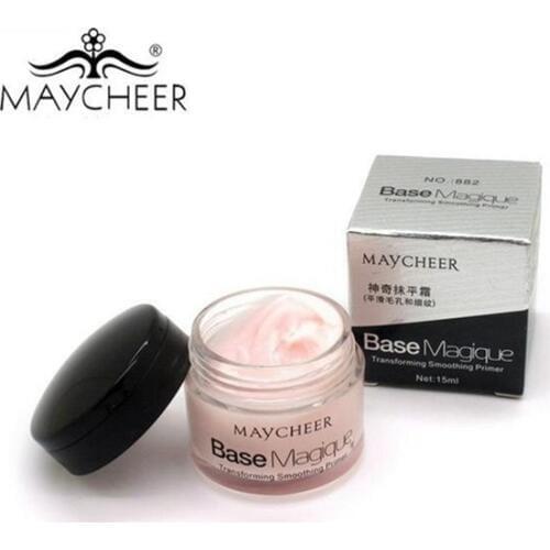 Face Concealer Cream Cosmetic Foundation Base Cover Pore Wrinkle Makeup Primer Lasting Oil Control Waterproof MAYCHEER 15ML