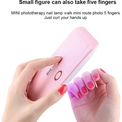 Mini 36W Nail Art Lamp Mini Portable Folding Nail Art Phototherapy Machine UV/LED Baking Lamp Nail Art Manicure Tools