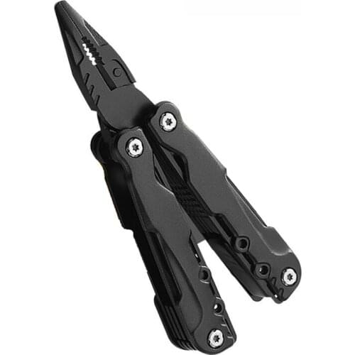 Multifunctional tool pliers folding knife survival outdoor multi-purpose pocket knife stainless steel fishing plier bit