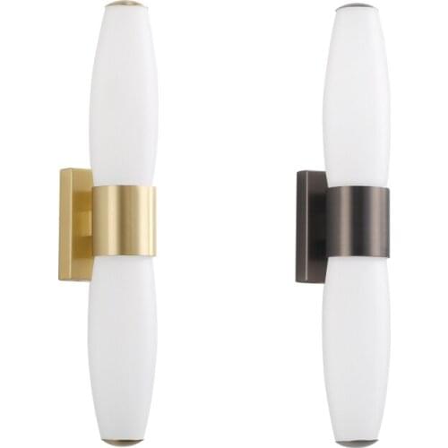 Double Heads Wall Lamp Glass Wall Lamp LED Lamp For Living Room Home Decor Bedroom 5W/10W AC85-265V Black Lights Gold Lmaps