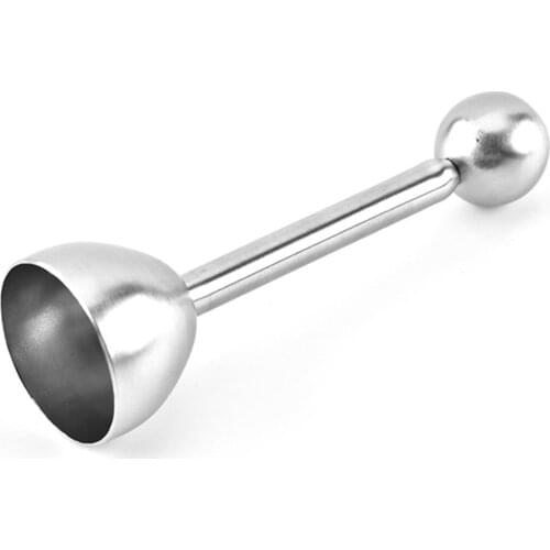 Egg Cutter Kitchen Gadgets Cracker Boiled Egg Separator Topper Stainless Steel Breakfast Kitchenware Knocker Opener