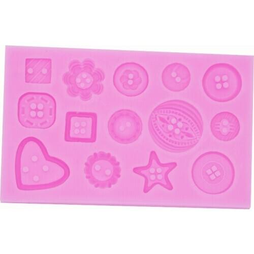 Fondant Liquid Silicone Mold DIY Baking Tools 15-492