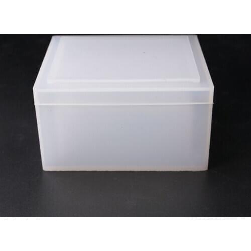 Crystal Epoxy Mould DIY Tissue Box Daily Necessities Tissues Case Silicone Mold Candle Mold Soap Making Cake Decorations