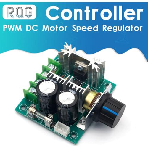 DC 12V 24V 30V 40V 13KHZ Auto PWM DC Motor Speed Regulator Governor Speed Controller Switch 10A 50V 1000uF