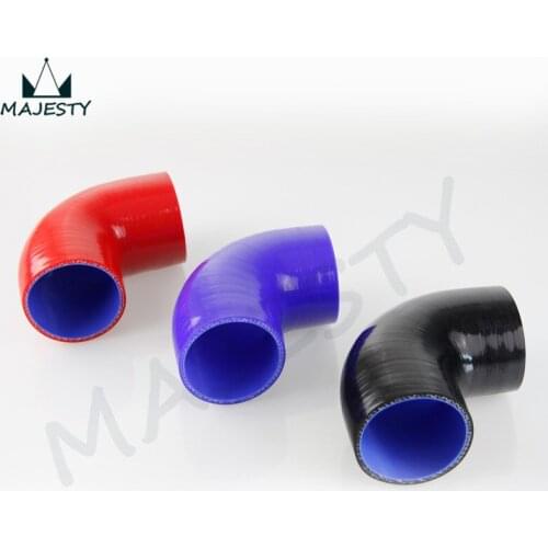 SILICONE HOSES 90 Degree Standard Elbow Hos 76mm 3" inch A3 A4 A5 A6 Q7 90 degree
