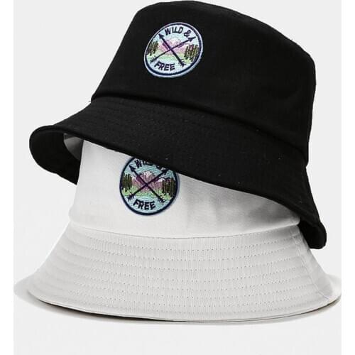 Cute Cotton Fisherman Caps Flexible Folding Hats Headgear for Outdoor Activity