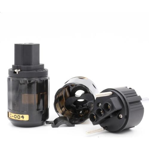 C-004 IEC Connector P-004E EUR AC Power plug Schuko plug
