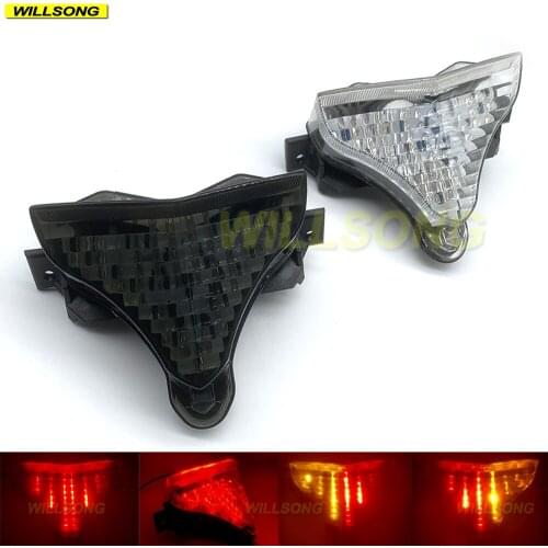 LED Rear Tail Brake Light Blinker Turn Signal Integrated Lamp For YAMAHA YZFR1 2009-2014 Year 2012 2013 Motorcycle Accessories