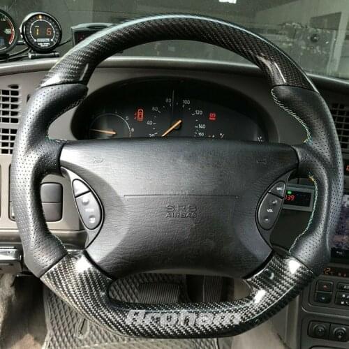 High Quality Racing Carbon Fiber Steering Wheel For Saab 9-3 2001 aero