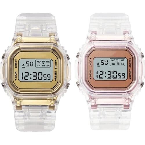 Women Digital Watch LED Unisex Wristwatches Silicone Female Sport Watches Electronic Watches Classic Men Business Clock Hodinky