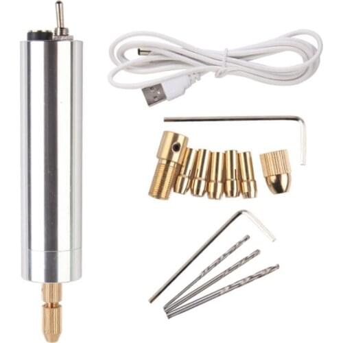 1 Set 1-3mm Hand Drill UV Epoxy Resin Mold Tools DIY Jewelry Making Equipment LX9E