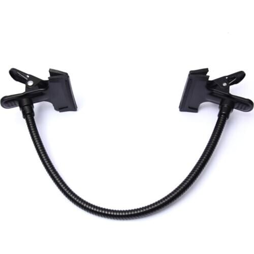 1pc Gooseneck Camera Mount 50cm/20inch Gooseneck Length Photographic double head