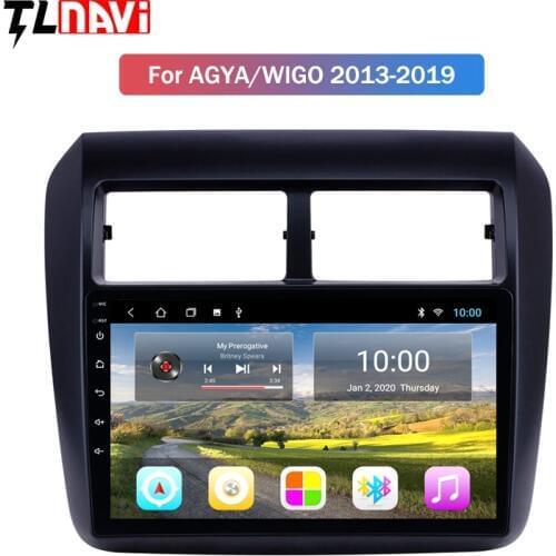 2G RAM 9 inch For Toyota AGYA/WIGO 2013 2014-2019 Android 10 Head Unit GPS Stereo with AUX WIFI