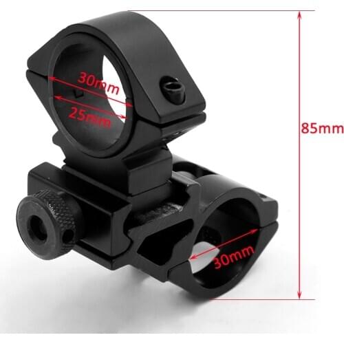25mm/30mm Ring Tactical Scope Sight Flashlight Torch Laser Mounts for bicycle / hunting flashlight