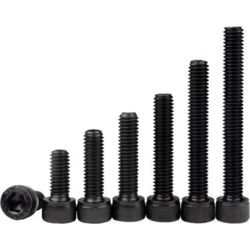 30pcs M4 12.9 level Allen cylindrical head screws hex socket cup header lengthen screw whole tooth bolt DIN912 5mm-35mm long