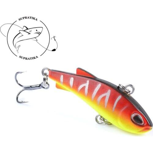 4g/42mm Artificial VIB Wobbler Freshwater Professional Fishing Lure Hard Bait 3D Eyes Anti-Corrosion Plastic Fishing Bait