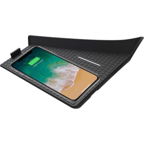 Car Wireless Charger For Audi Q7 2016-2018 Intelligent Infrared Fast Wireless Car Charger Phone Holder For iphone Huawei Samsung