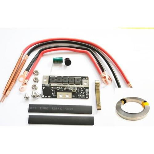 Car battery lithium battery spot welding machine diy full set of accessories portable small butt welding control board 18650