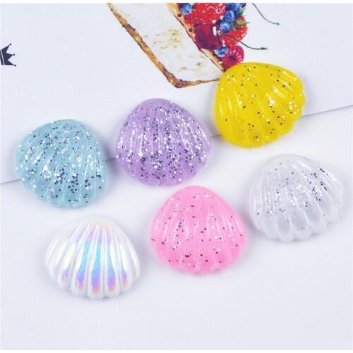 6pcs/pack Stick On rhinestone buttons Shiny Drop Resin scales tail resin wedding Crystals Stones Strass DIY Hair Accessories