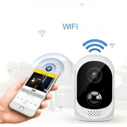 2.0MP Battery Powered Wifi IP Camera 1080P Waterproof Security CCTV Camera Wire-Free Easy Installation Two Way Audio Alarm Push