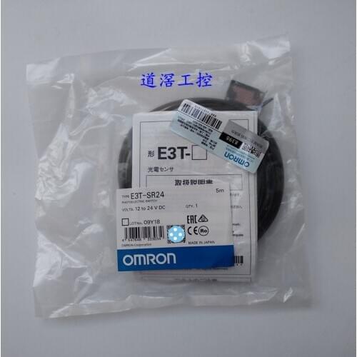 Small, Low-Profile Amplifier Built-in Photoelectric Sensor E3T-SR24 5M