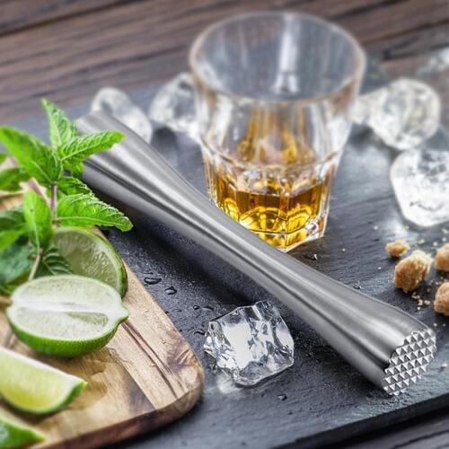 Stainless Steel Muddler Cocktail Bar Mixer Bar Utensils and Accessories Muddler Fruit Juice Cocktail Ice Bar Drinking Bar Tool