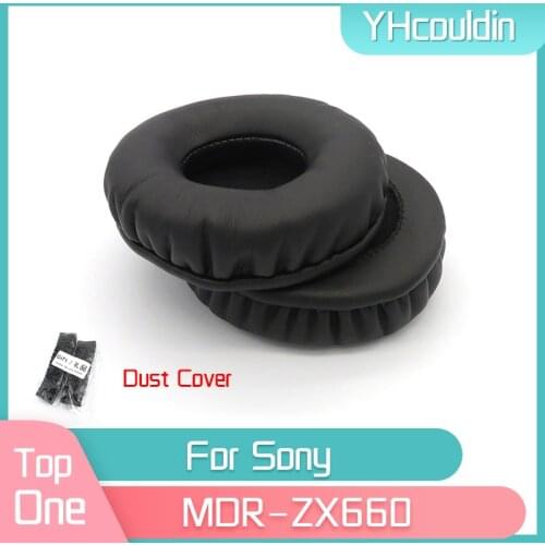 YHcouldin Ear Pads For Sony MDR ZX660 MDR-ZX660 Headphone Replacement Pads Headset Ear Cushions