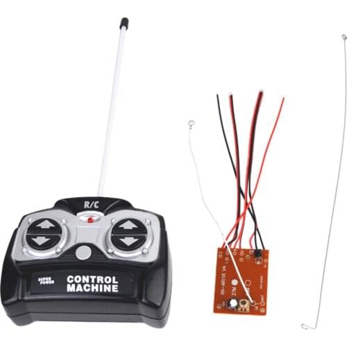 27MHZ Remote Control Circuit Board and Transmitter Accessories DIY Car Vehicle