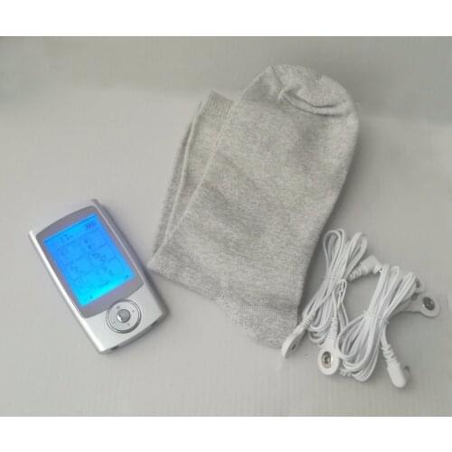 Rechargeable 16 Modes Body Massager Digital Massager Electronic Stimulator Acupuncture with socks For Physical Therapy