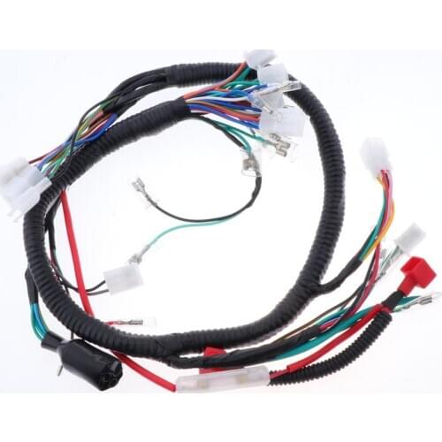 Wire Loom Assembly Wiring Harness Assembly Engine Parts for Scooter Tricycle Motorcycle