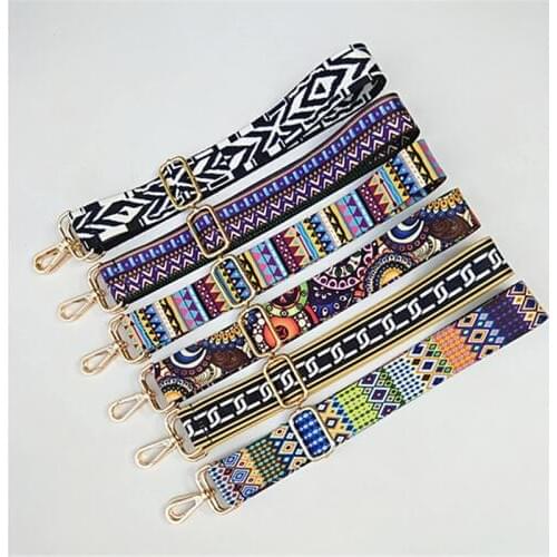 New style bag shoulder strap accessories bag with color long shoulder strap adjustable single shoulder cross body strap replace