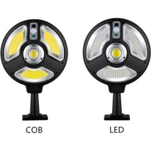 LED Solar Induction Garden Lights Outdoor Garden Home Wall Lights IPX65 Waterproof COB Super Bright Lighting Remote Street Light