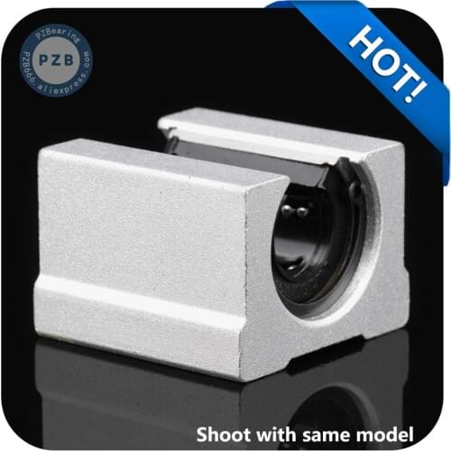 1pcs SBR16UU Linear Bearing 16mm Block CNC Router Bush Pillow Block Linear Unit